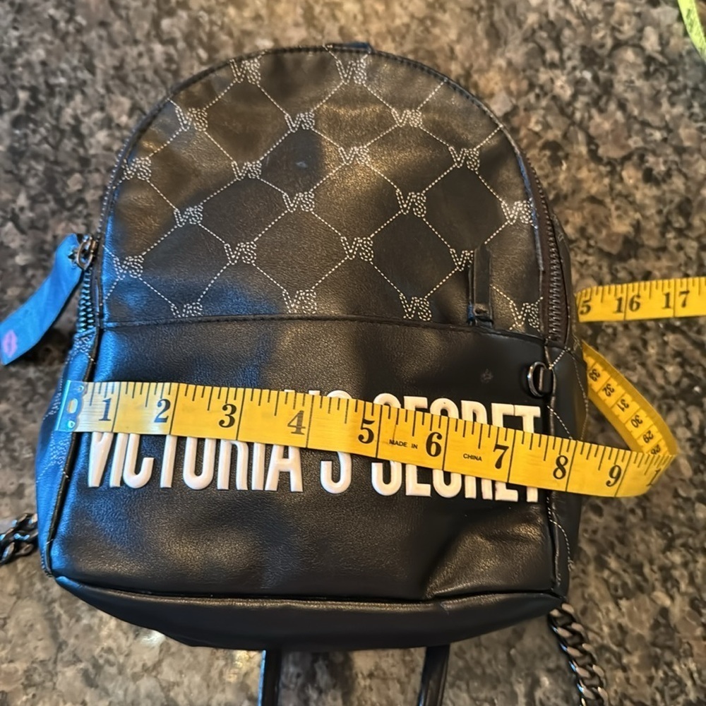 Victoria's Secret Black Backpack EUC - Picture 7 of 14
